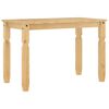 vidaXL Dining Table Corona 112x60x75 cm Solid Wood Pine