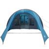 vidaXL Tunnel Tent with Roof Blue and Grey 778 x 356 x 210 cm
