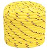 vidaXL Boat Rope Yellow 16 mm 250 m Polypropylene