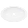 vidaXL Wash Basin 59.3x35.1x10.7 cm Mineral Cast/Marble Cast White