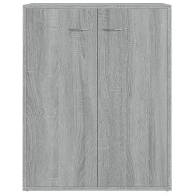 vidaXL Sideboard Grey Sonoma 60x30x75 cm Engineered Wood