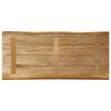 vidaXL Table Top Live Edge 100x40x3.8 cm Solid Wood Rough Mango
