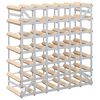 vidaXL Wine Rack for 42 Bottles Solid Pinewood