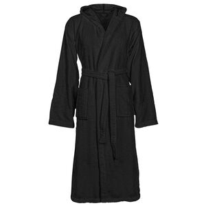vidaXL Bathrobe KINN Black S Cotton