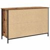 vidaXL TV Cabinet Set Old Wood 101 x 35 x 65 cm Engineered Wood