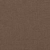 vidaXL Sofa Brown 220 x 78 x 84 cm Fabric