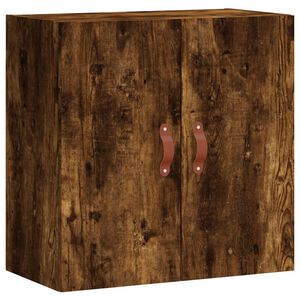 vidaXL Wall Cabinet Smoked Oak 60x31x60 cm Engineered Wood