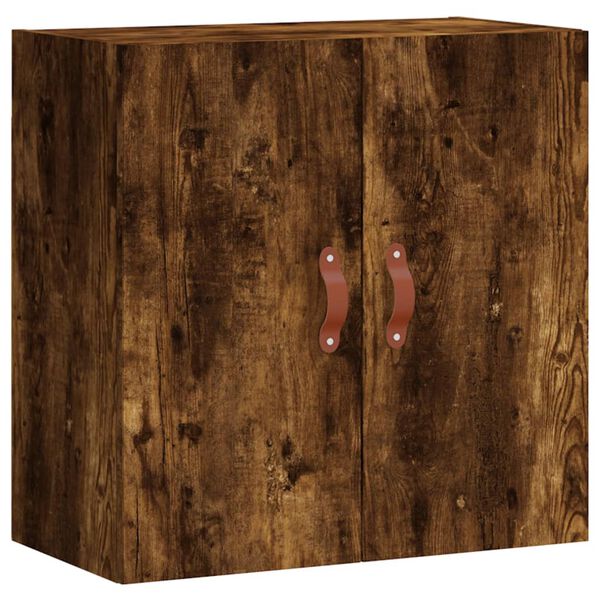 vidaXL Wall Cabinet Smoked Oak 60x31x60 cm Engineered Wood
