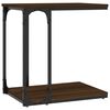 vidaXL Side Table Brown Oak 50x35x52 cm Engineered Wood