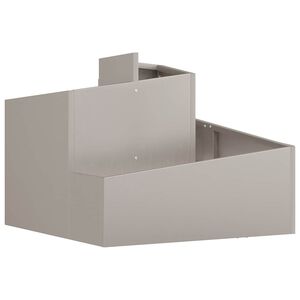 vidaXL Garden Planter Brown 60 x 60 x 50 cm Weathering Steel