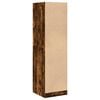 vidaXL Apothecary Cabinet&nbsp;Smoked Oak 40x41x144.5 cm Engineered Wood