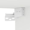 vidaXL TV Wall Cabinets with LED Lights 2 pcs White 40.5x35x40 cm