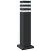 vidaXL Outdoor Floor Lamp Black 50 cm Aluminium