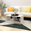 vidaXL Coffee Table White 75x50x33.5 cm Solid Pinewood