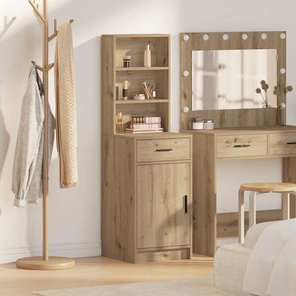 vidaXL Highboard Artisan Oak 41 x 40 x 135 cm Engineered Wood