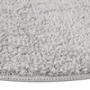 vidaXL Anti-slip Shaggy Rug Grey 160 x 160 cm PP