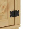 vidaXL Cabinet with Drawer with Shelf 8 pcs Honey Solid Pine Wood