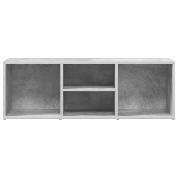 vidaXL Shoe Storage Bench Concrete Grey 105x35x35 cm Engineered Wood