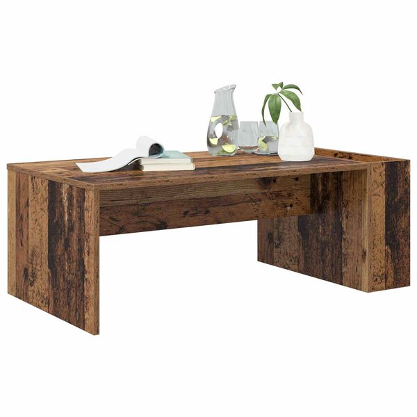 vidaXL Coffee Table Old Wood 95 x 50 x 34 cm Engineered Wood