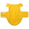 vidaXL Dog Raincoat with Reflective Strips Polyester Yellow 3XL