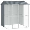 vidaXL Bird Cage Anthracite 215 x 210 x 247 cm Galvanised steel