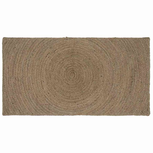 vidaXL Rug Grey 60 x 110 cm Jute