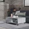 vidaXL Coffee Table Grey Sonoma 90x60x35 cm Engineered Wood