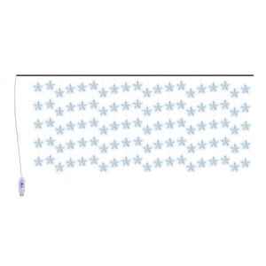 vidaXL LED Star Curtain Fairy Lights 500 LED Blue 8 Function