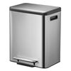 EKO Pedal Bin EcoCasa 30 L Matte Silver