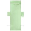 vidaXL Sunlounger Towels 2 pcs Green 210 x 75 cm