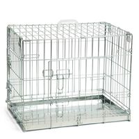 Beeztees Dog Crate 62x44x49 cm Silver