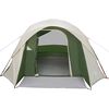 vidaXL Camping Tent Cabin 4-Person Green Waterproof