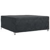 vidaXL Furniture Cover Plain Black 200 x 190 x 85 cm 420D