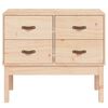 vidaXL Console Cabinet 90x40x78 cm Solid Wood Pine