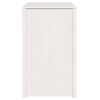 vidaXL Kitchen Cabinet White 106 x 55 x 92 cm Solid Pine Wood