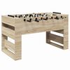 vidaXL Foosball Table Sonoma Oak 146.5 x 74 x 85 cm Engineered Wood