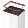 Hailo Waste Bin Big-Box Swing Size L 35 L White 0840-131