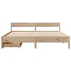vidaXL Bed Frame without Mattress 160x200 cm Solid Wood Pine