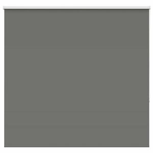 vidaXL Roller Blind Blackout Grey 150x150 cm Fabric Width 146.6 cm Polyester