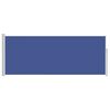 vidaXL Retractable Side Awning 120 x 300 cm Blue