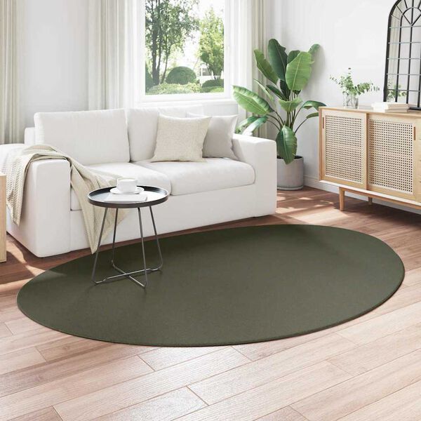 vidaXL Area Rugs HUARTE Forest green 160 x 230 cm Polyester