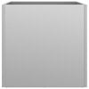 vidaXL Planter Silver 32x30x29 cm Galvanised Steel
