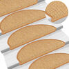 vidaXL Stair Mats Self-adhesive Sisal-Look 30 pcs 65x21x4 cm Sisal