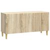 vidaXL TV Cabinet Sonoma Oak 99 x 34.5 x 50 cm Engineered Wood