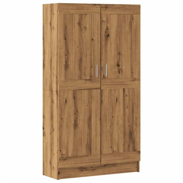 vidaXL Book Cabinet Artisan Oak 82.5x30.5x150 cm Engineered Wood