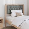 vidaXL Headboard Other Brown and dark grey 80 cm Solid pine wood