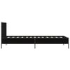 vidaXL Bed Frame without Mattress Black 90x200 cm