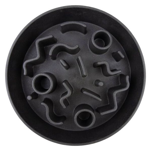 DISTRICT70 Slow Feeder for Dogs Bamboo 28 cm Dark Grey