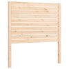 vidaXL Bed Frame without Mattress Single Solid Wood Pine