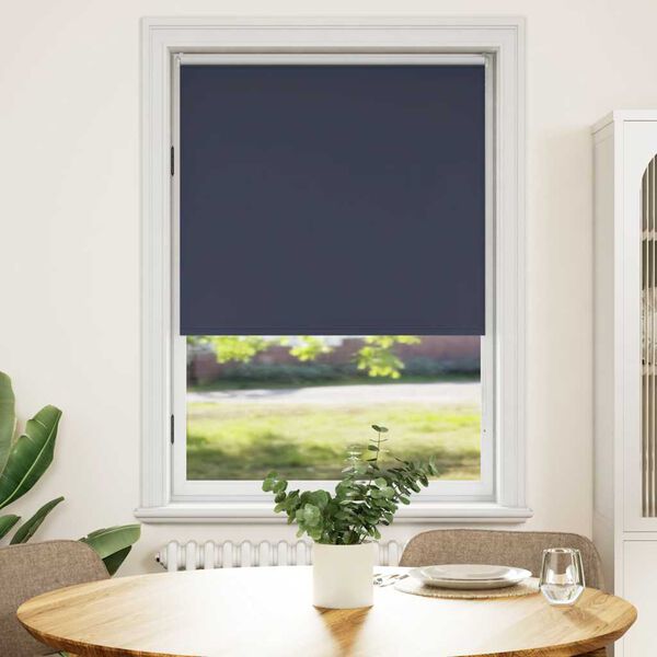 Roller blind blackout 80 x 175 cm marine